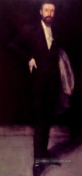 Arrangement en noir James Abbott McNeill Whistler Peinture à l'huile